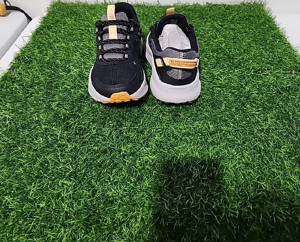 Ryka Black Sneakers with Yellow and Blue Accents - Picture 2 of 5